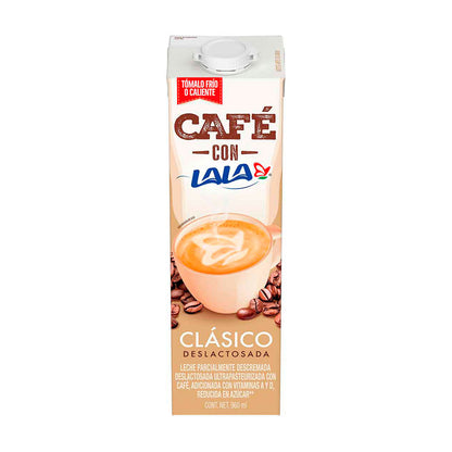 Café con Leche Lala deslactosada 960 ml.