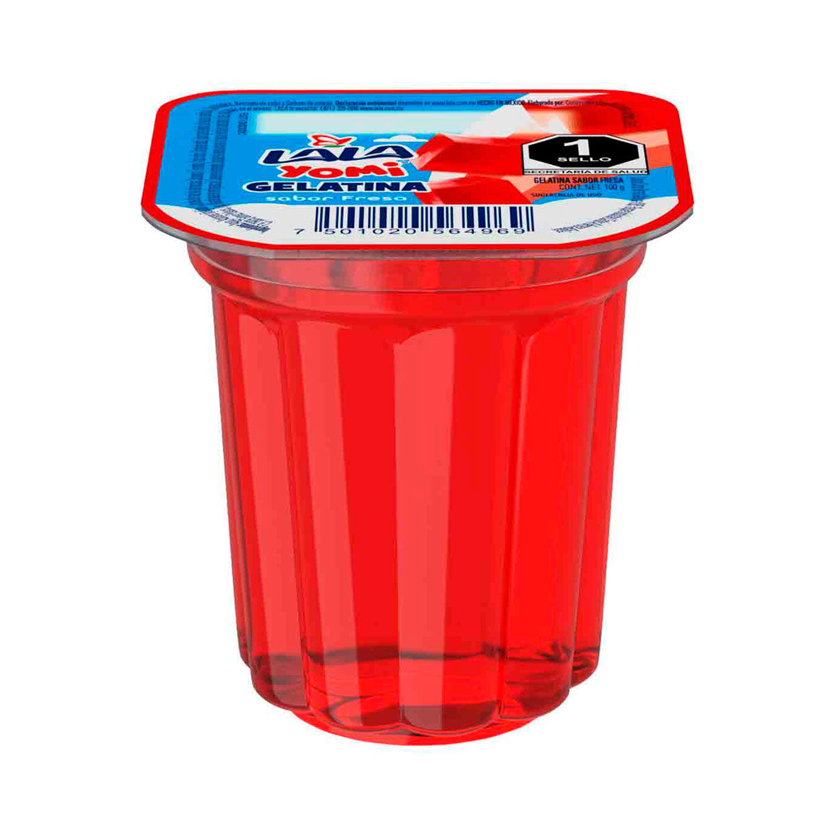 Gelatina Lala Yomi sabor fresa 100 grs.