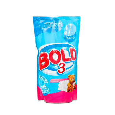 Detergente lí­quido Bold 3 cariñitos de Mamá de 800 ml.