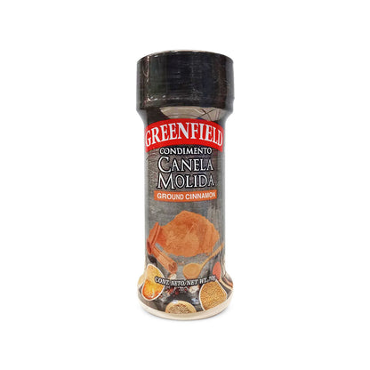 Greenfield condimento de canela 70 grs.