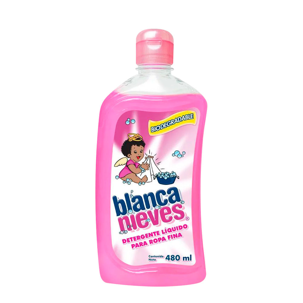 Detergente lí­quido Blanca Nieves de 480 ml.