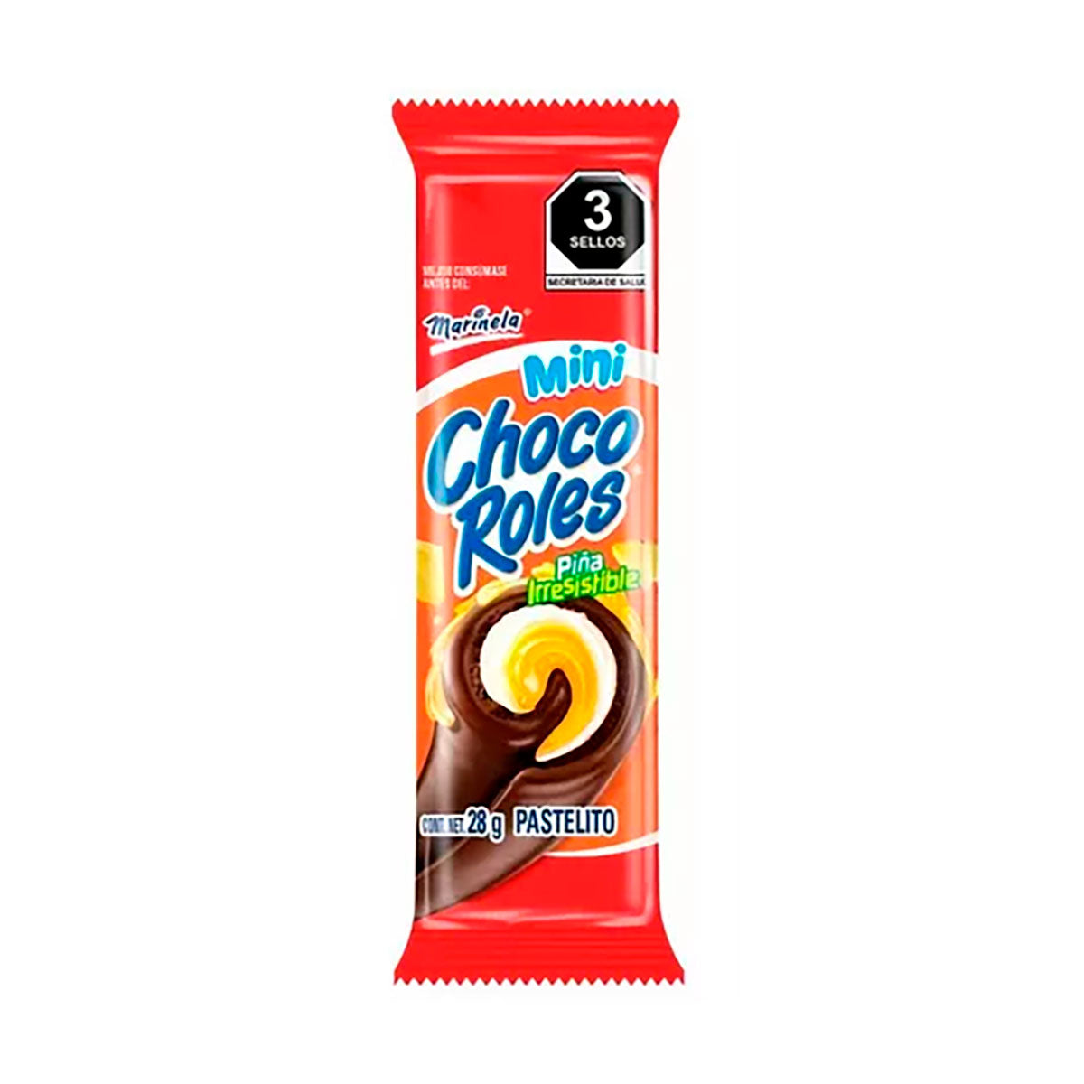 Mini Choco Roles Marinela 28 grs.