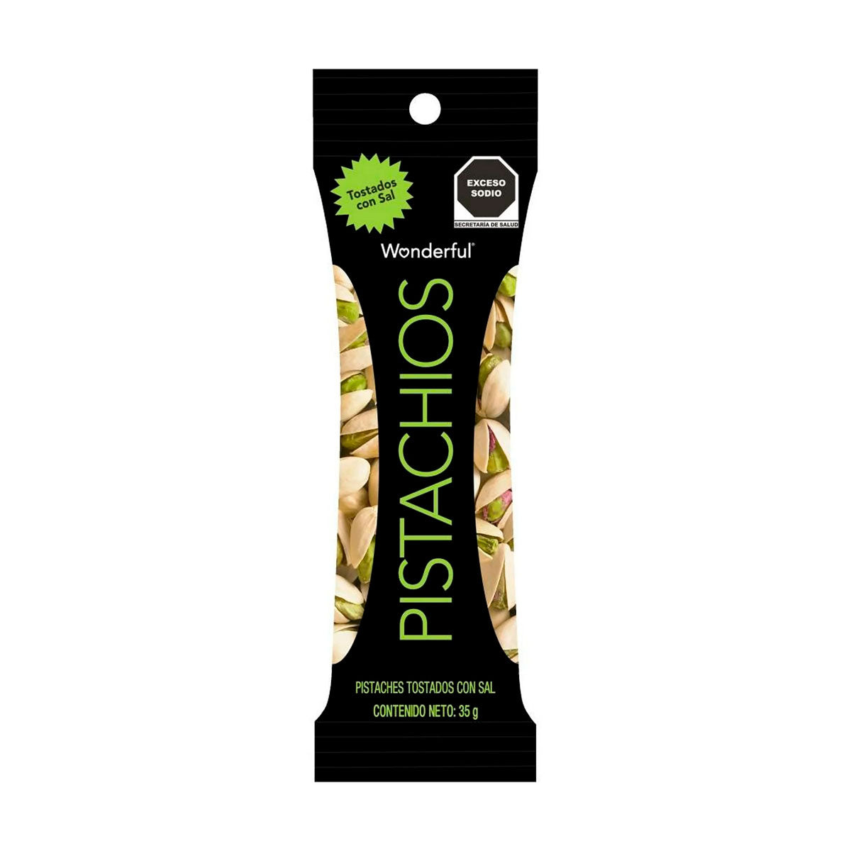 Pistaches tostado y salado 35 grs.