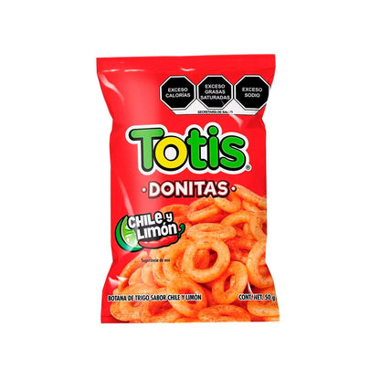 Donitas Totis La Costeña chile y limón 50 grs.