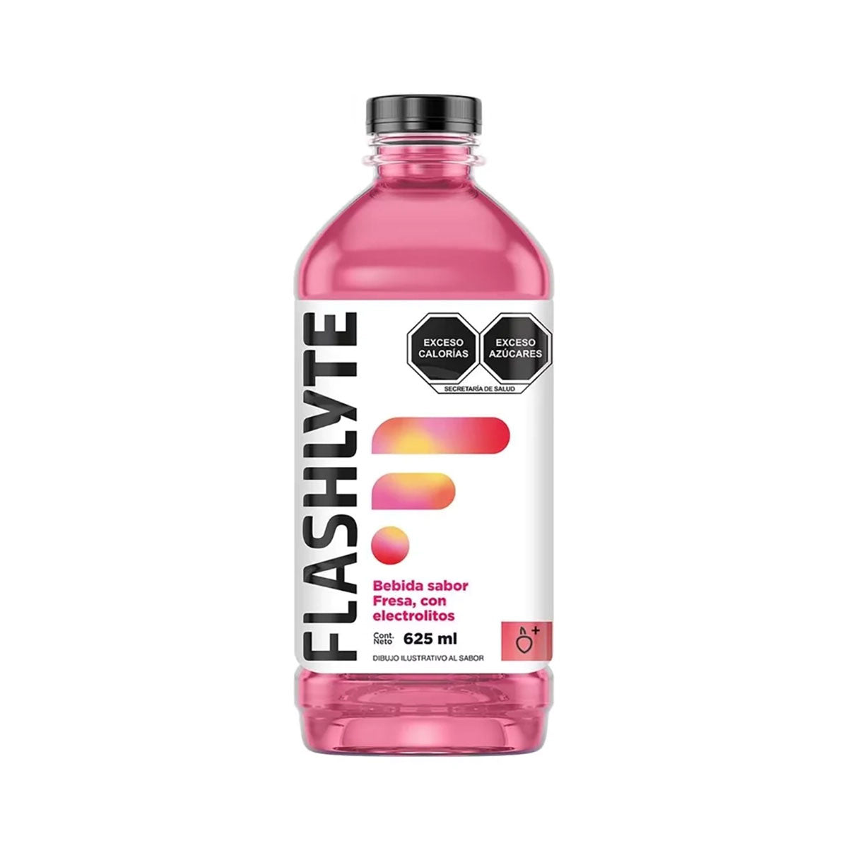 Suero Flashlyte fresa 625 ml.