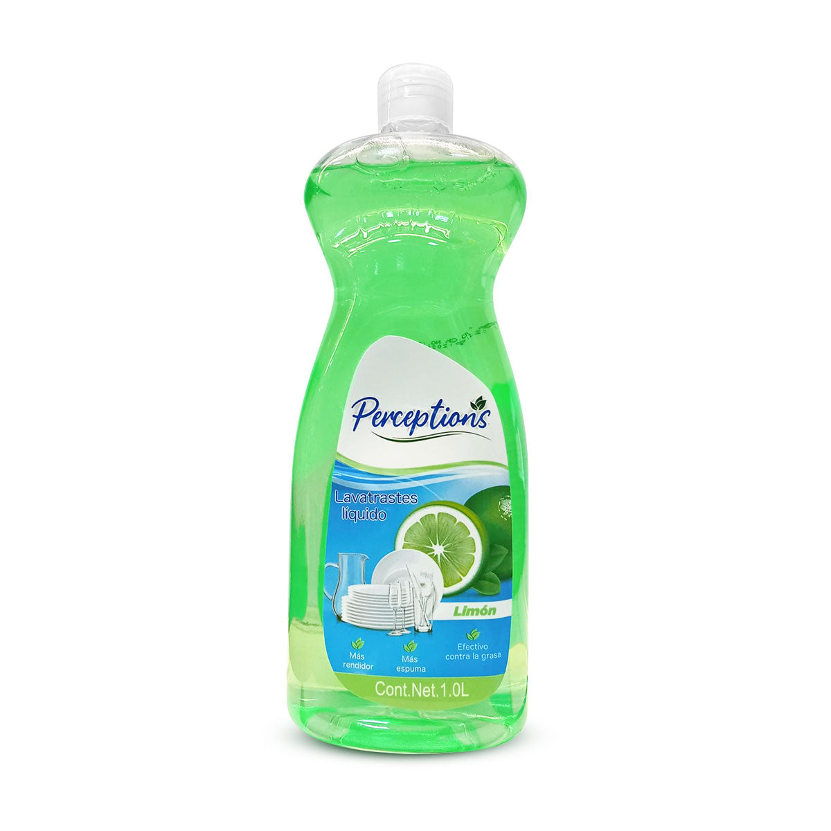 Lavatrastes líquido limón Perceptions de 1Lt.
