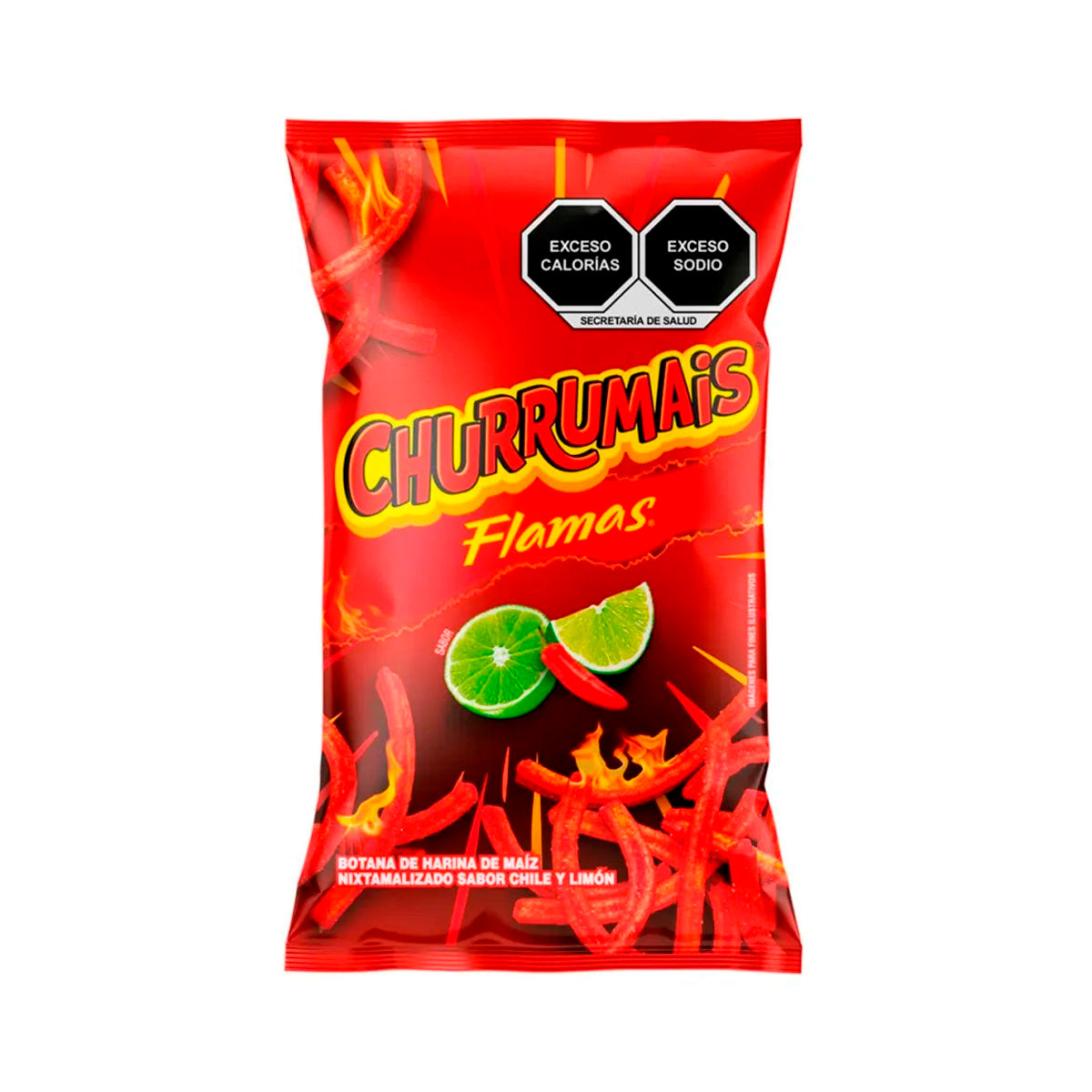 Churrumais Flamas Sabritas 56 grs.