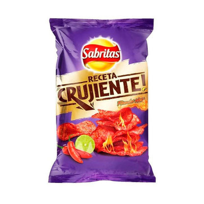 Papas Sabritas receta crujiente Flamin Hot 100 grs.