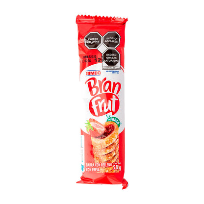 Barra Bimbo Bran Frut sabor fresa 58 grs.