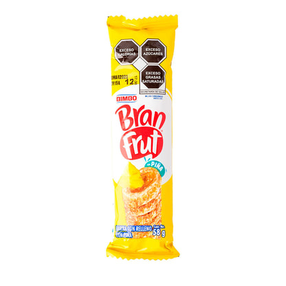 Barra Bimbo Bran Frut sabor piña 58 grs.