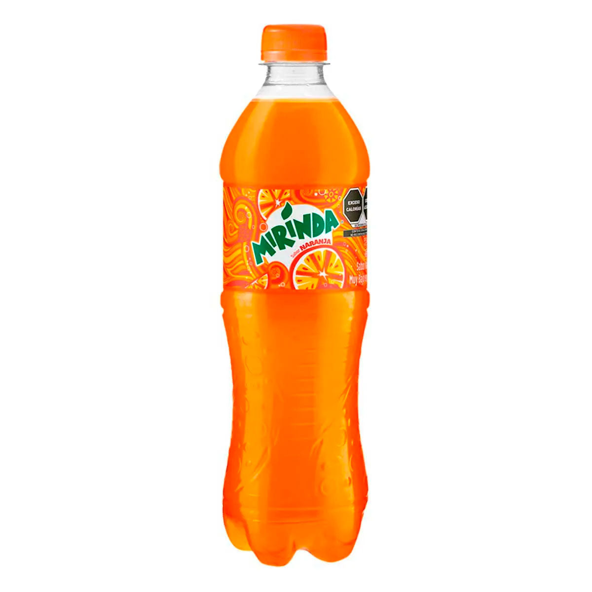 Refresco Mirinda sabor naranja 600 ml.