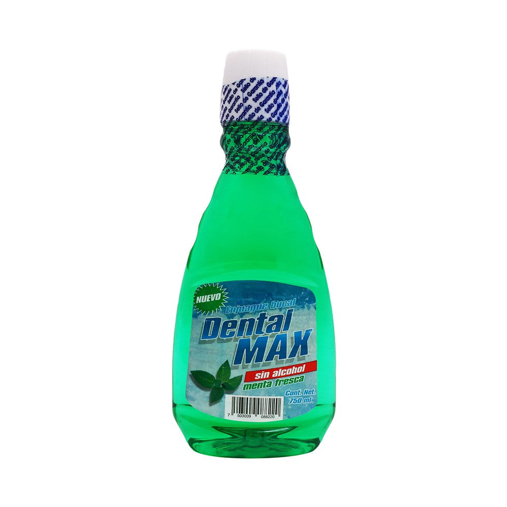 Enjuague bucal  Dentalmax de 750 ml.