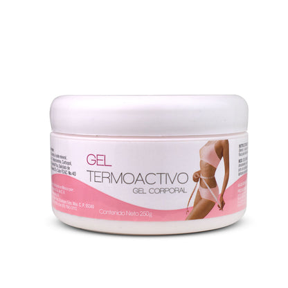Gel termoactivo reductivo corporal de 250 grs.