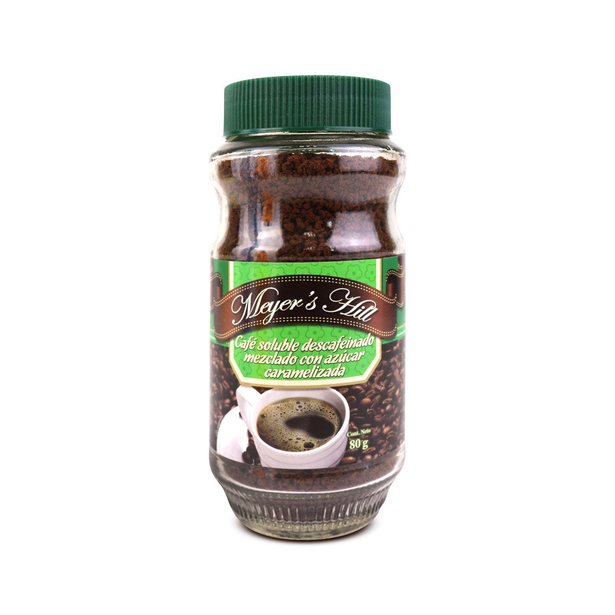 Café descafeinado Meyer Hill 80 grs.