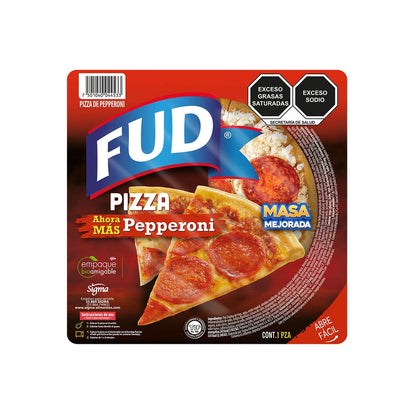 Pizza de Pepperoni Individual Fud.