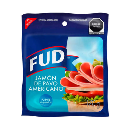 Jamón de Pavo Fud Americano de 170 grs.