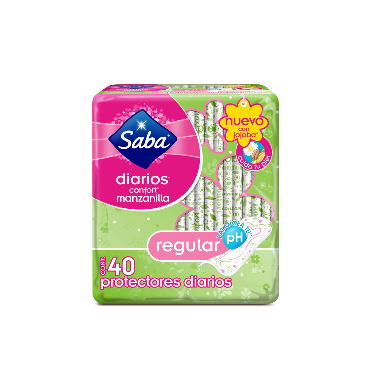 Toallas femeninas Saba Confort 40 pzas.