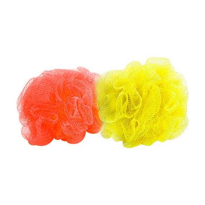 Esponja tipo flor para baño.