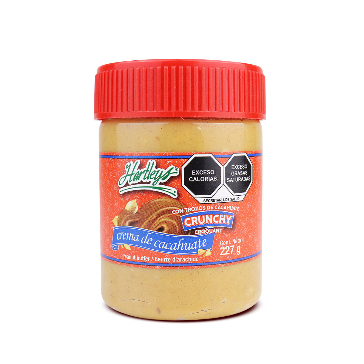 Crema de Cacahuate trocitos 227g