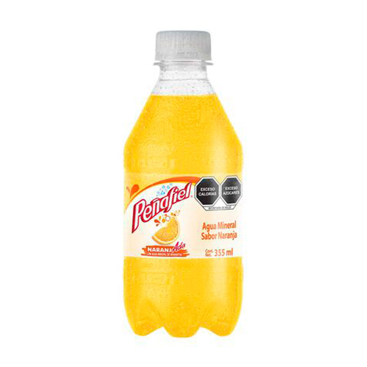 Agua mineral Peñafiel naranjada 355 ml.