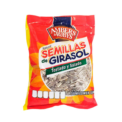 Semillas de girasol sal, Ambers & Rubys 180 grs.