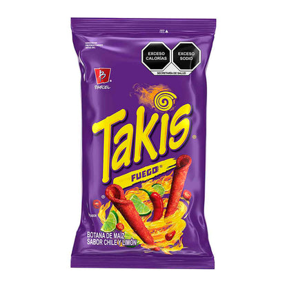 Takis Fuego Barcel de 80 grs.