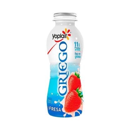 Yoghurt Yoplait griego bebible sabor fresa 220 grs.