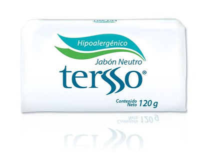 Jabón neutro hipoalergénico Tersso de 120 grs.