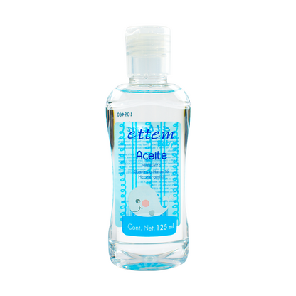 Aceite hipoalergénico para bebé ETTEM 125 ml.
