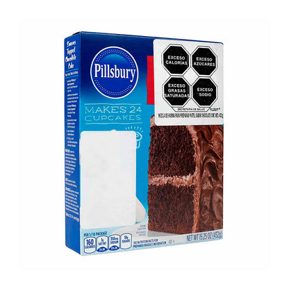 Harina para pastel Pillsbury Moist Devils Food de 432 grs.