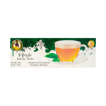 Té verde Emir caja con 40 sobres de 40 grs.