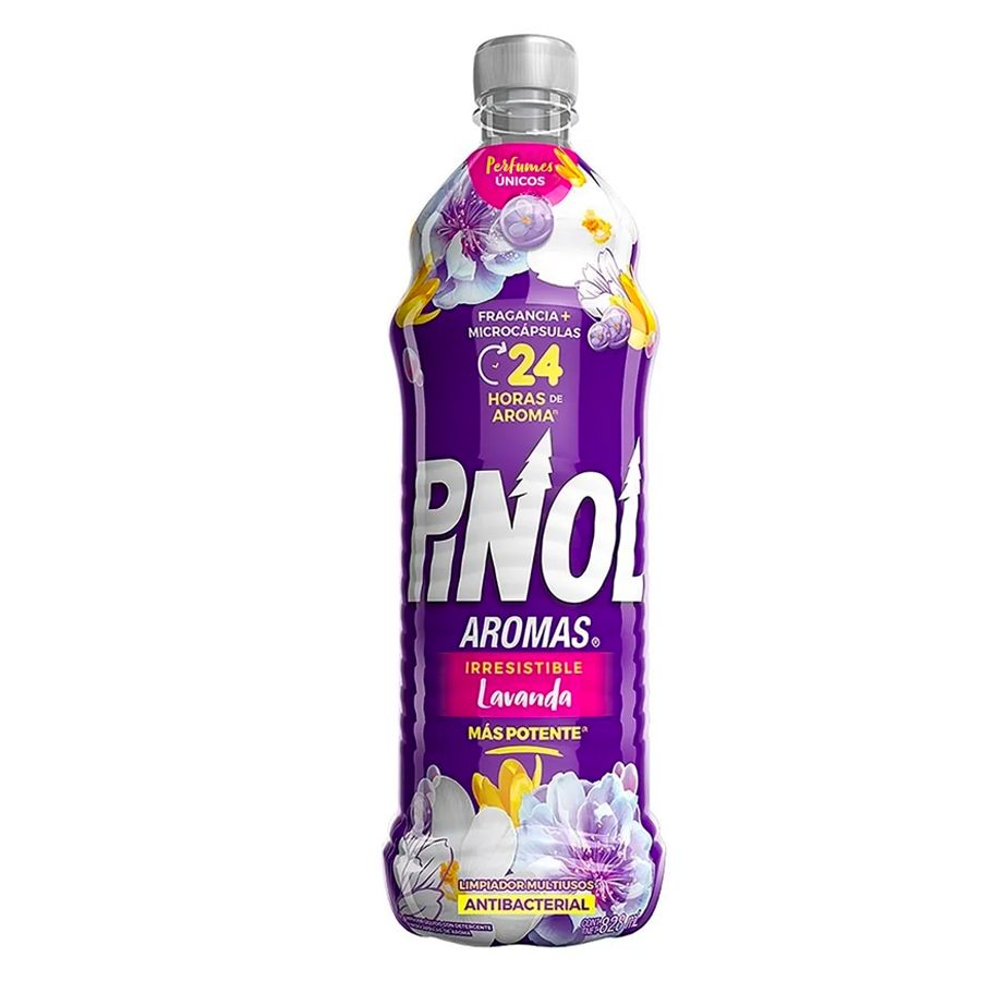 Limpiador multiusos Pinol aromas lavanda 828 ml.