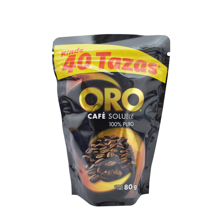 Café Oro Soluble Bolsa 80 grs.