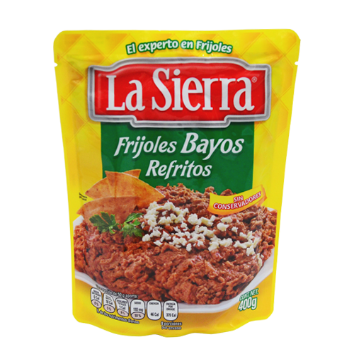Frijoles bayos La Sierra 400 grs.