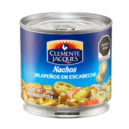 Chiles jalapeños Clemente Jacques 380 grs.