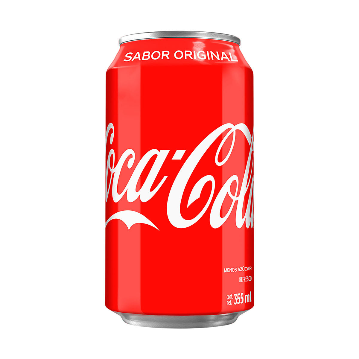 Coca Cola regular lata 355 ml.
