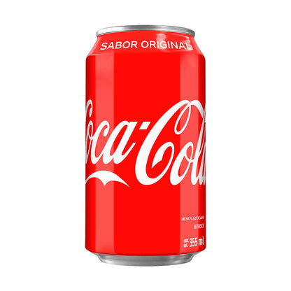 Coca Cola regular lata 355 ml.