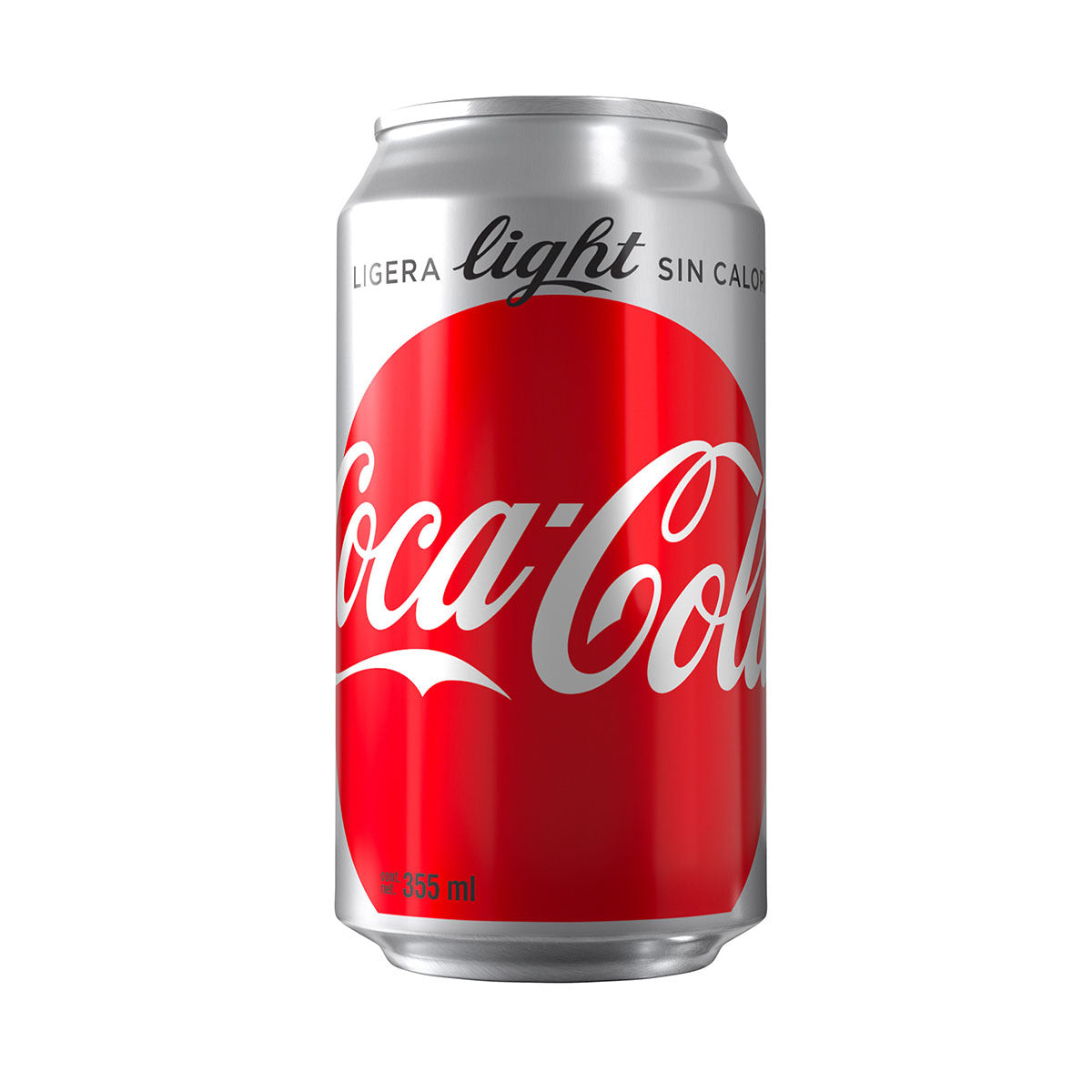Coca Cola light lata 355 ml.