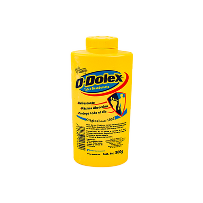 Talco desodorante ODOLEX de 300 grs.