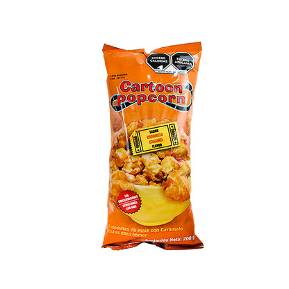 Palomitas de maí­z Cartoon Popcorn con caramelo de 200 grs.