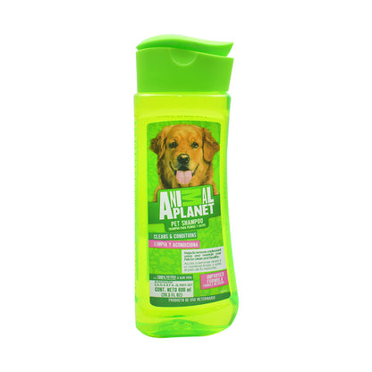 Animal Planet shampoo para mascota aloe vera de 610 ml.