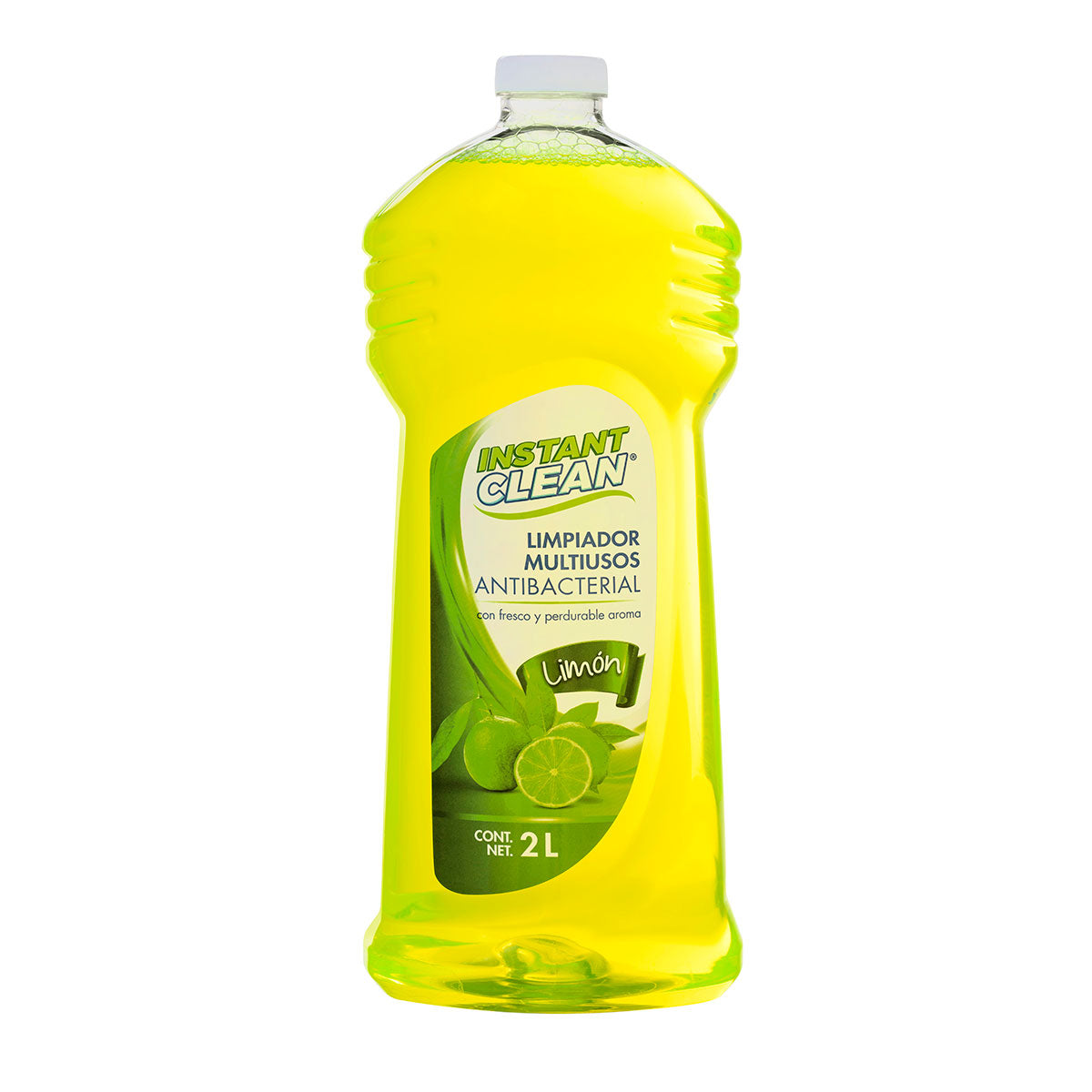 Limpiador antibacterial multiusos aroma limón de 2 Lts.